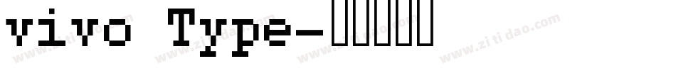 vivo Type字体转换